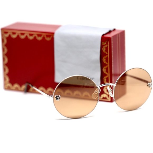 PANTHÈRE DE CARTIER SUNGLASSES BROWNISH PINKISH main image 6